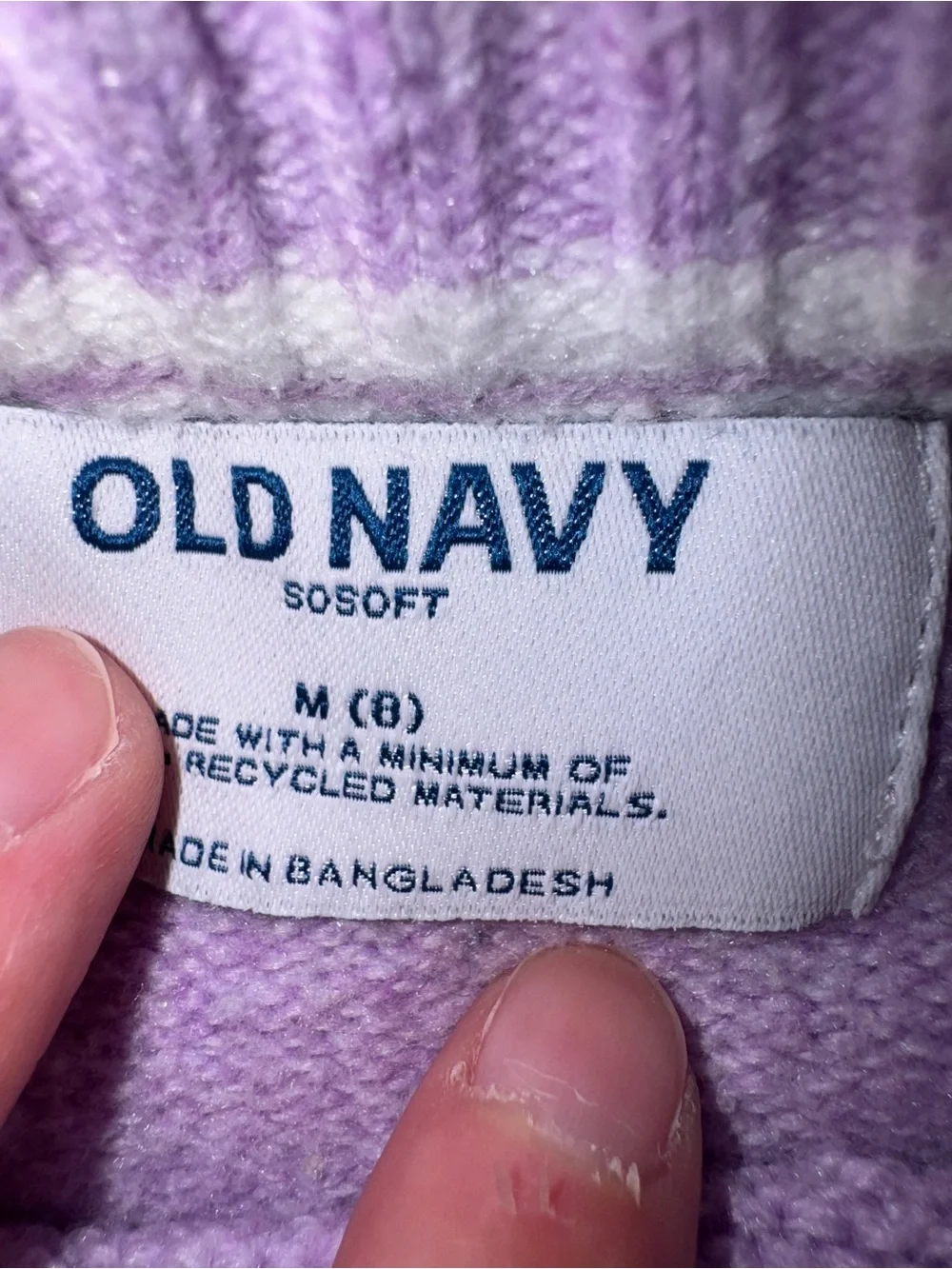 Old Navy Pink Ribbed Knit Top